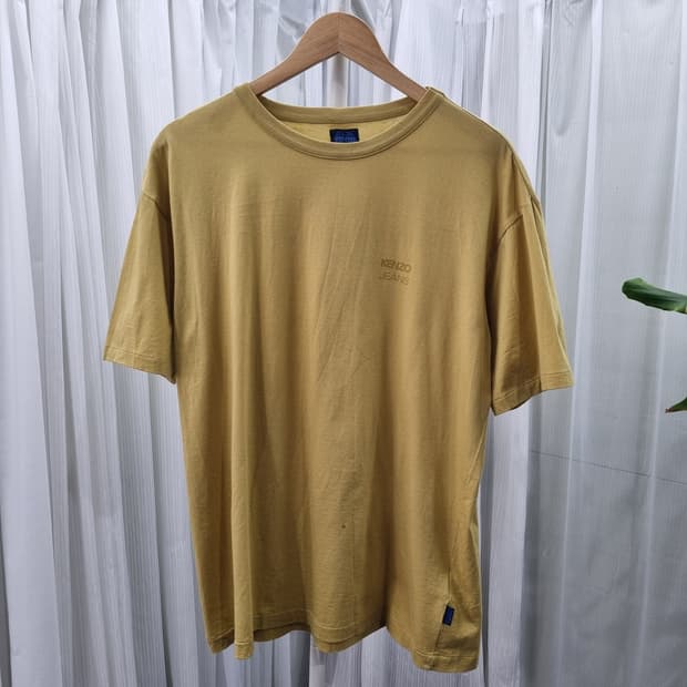 KENZO JEANS 백 로고 프린팅 티셔츠 1971