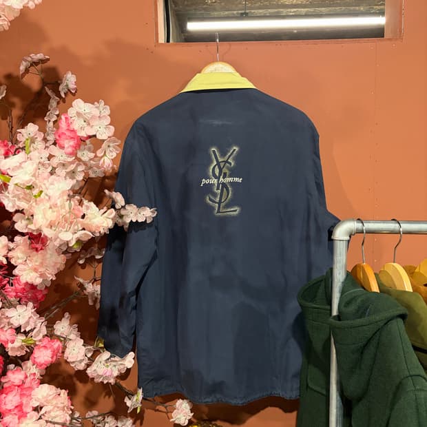 입생로랑 리버시블 양면 자켓