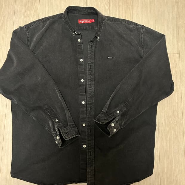 슈프림 스몰박스로고 데님 셔츠 25ss XL