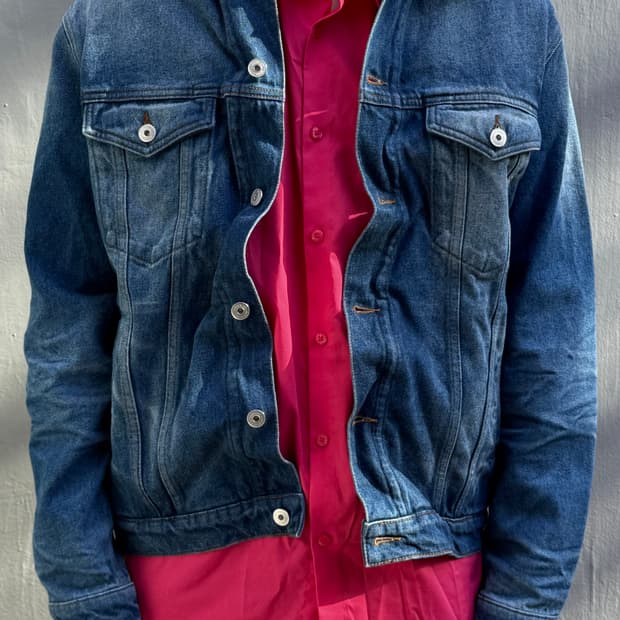 와이프로젝트 와이어 데님자켓