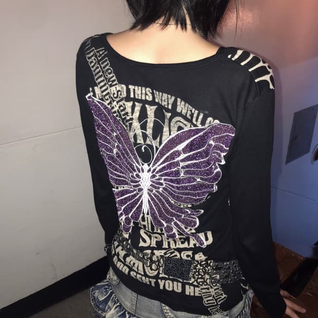 Glitz punk long sleeve