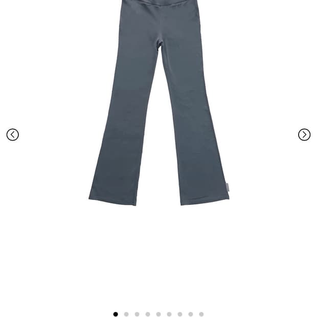 지초이 컴포트24-003FLARED LEGGINGS(SLATE GREY)