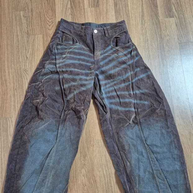 Emobrother brown washed 배기진