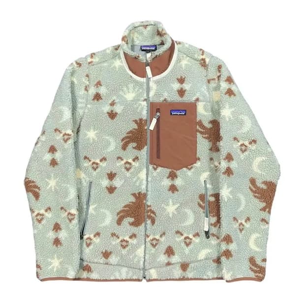 파타고니아 레트로 패턴 후리스L