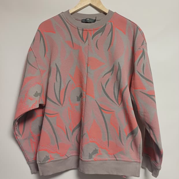 아디다스  by 스텔라맥카트니 – 여성 오버핏 맨투맨 [M]