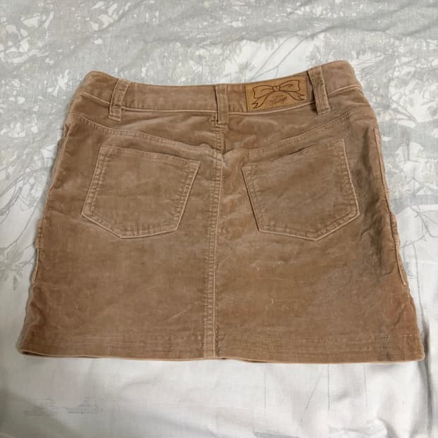 Jill stuart 질 슈트어트 벨벳 스커트