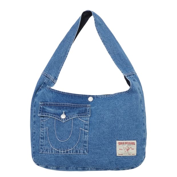 트루릴리젼 데님 사이드백 인디고 (새상품)