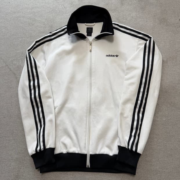00s 아디다스 베켄바우어 흰검 트랙탑