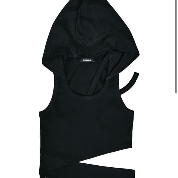 (구매글) 피아체 piarche hood sleeveless 