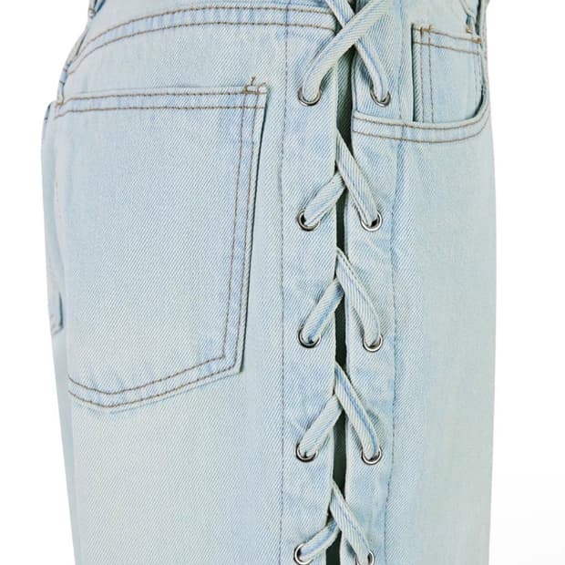 세릭 cerric 사이드 아일렛 진 데님 팬츠