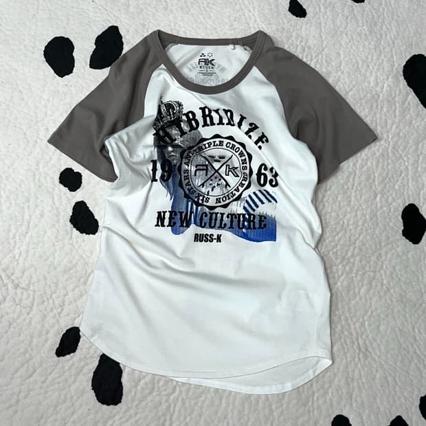 y2k raglan tee 