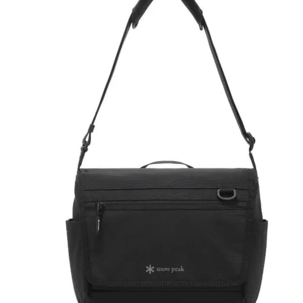스노우피크 메신저백 블랙 새상품
