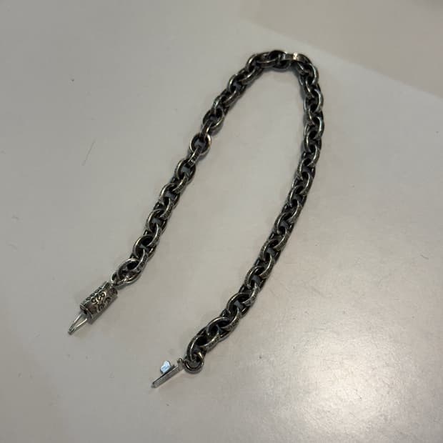 크롬하츠 페이퍼 팔찌 스몰 7인치