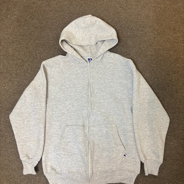 [M] 빈티지 러셀 후드집업