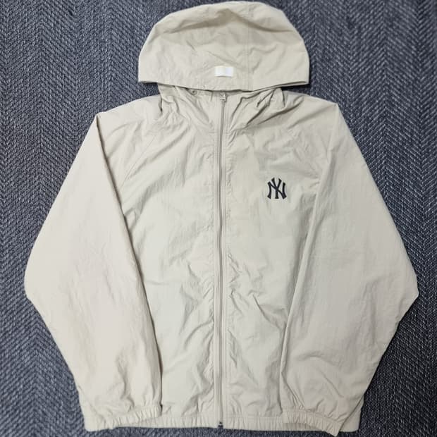 MLB 뉴욕 양키스 베이지 바람막이