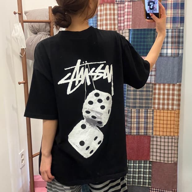 스투시 다이스 티셔츠