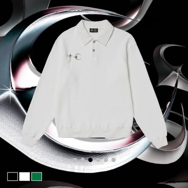 떠그클럽 와플니트 3사이즈