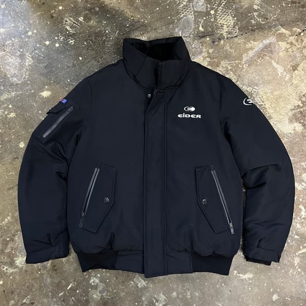 S) 아이더 구스다운 숏 패딩점퍼 거위털 패딩 푸퍼자켓