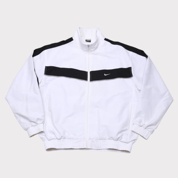 [L] 00's 나이키 스우시 올드스쿨 바람막이 자켓