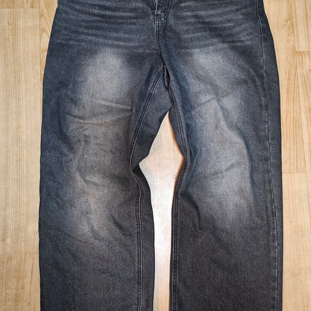 DECET Mid Rise Wide Jeans DCPT027HLBlack