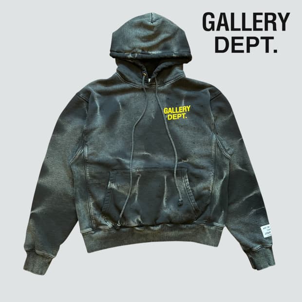 [L]갤러리 디파트먼트 GALLERYDEPT 썬페이드 워싱 후드티