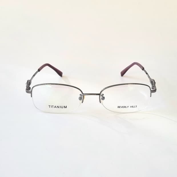 데드스탁 Beverly Hills 메이드 인 이태리 반무테 안경테