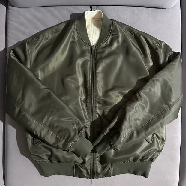 리버시블 MA-1 플라이트 자켓