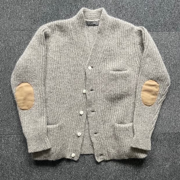 올드조 브리티쉬 트위드 웜 가디건 그레이 (피그벨더블알엘안데르센드레익스