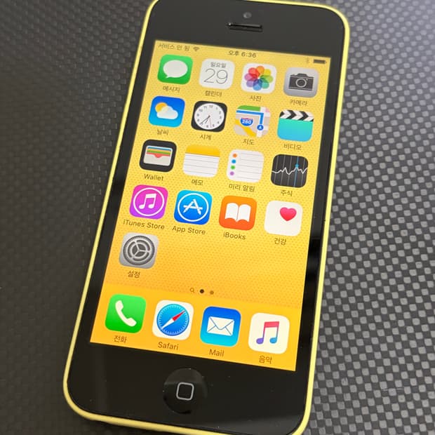 아이폰 5c 옐로우 16기가 #8715
