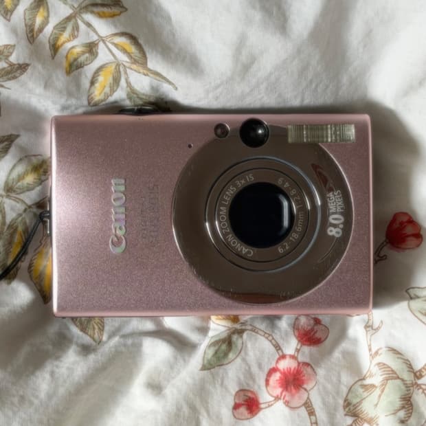 캐논 익서스 80is (익시 20is) 핑크 디지털카메라