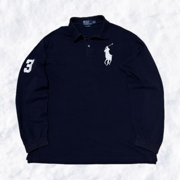 폴로 랄프로렌 빅포니 네이비 긴팔