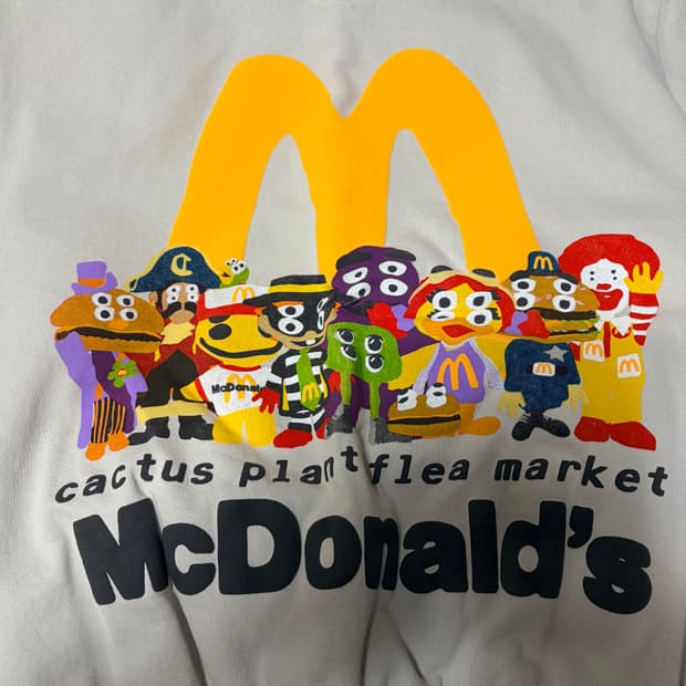 CPFM x 맥도날드 크루넥 그레이 (L size)