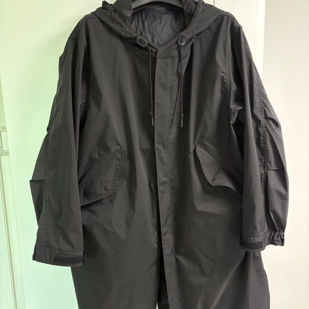 무지 라보 피쉬테일파카 블랙 XL