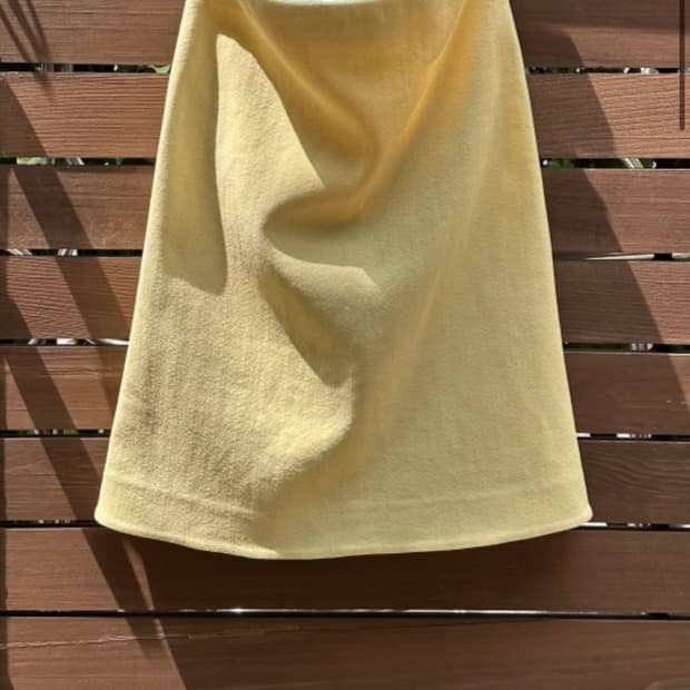 Marni 마르니 옐로우 미디 스커트