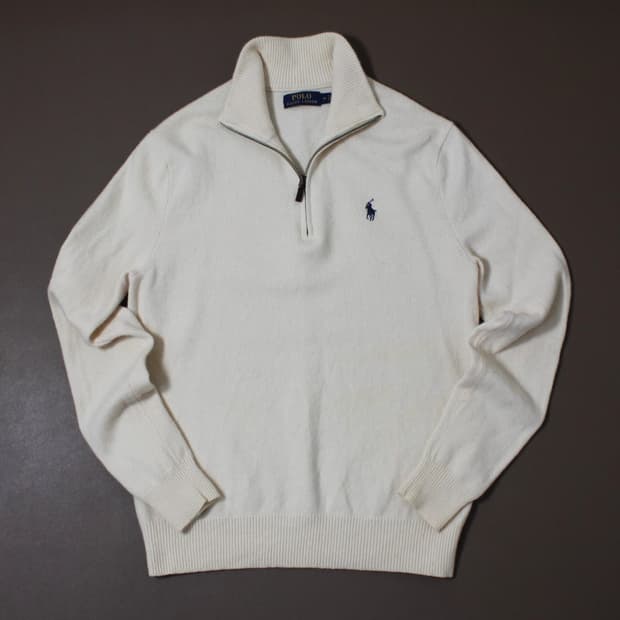 Polo 폴로 랄프로렌 니트 하프집업 