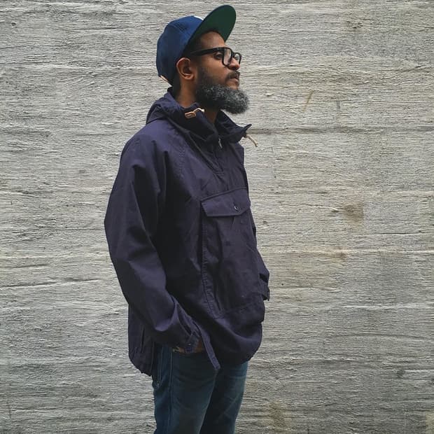 바튼웨어 Battenwear 스카우트 아노락 자켓 네이비 S