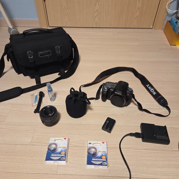 소니 카메라 알파550