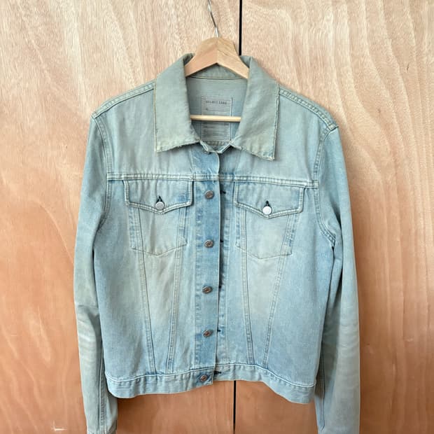 90s helmut lang denim trucker(48)