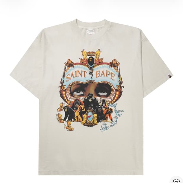 세인트미카엘 베이프 콜라보 티셔츠 판매합니다!