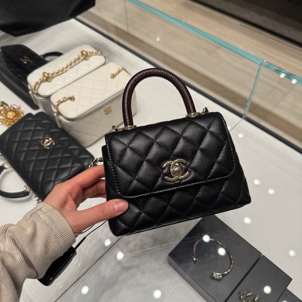 샤넬 코코핸들 초미니