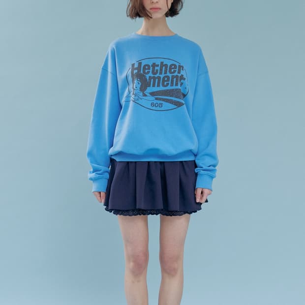 헤더먼트 맨투맨 