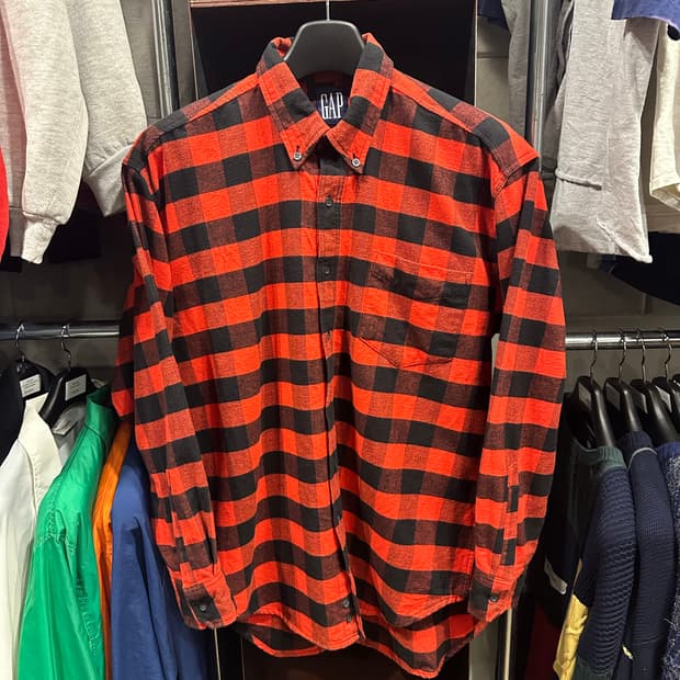 Old gap 플란넬 셔츠 