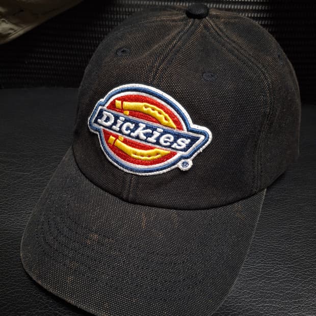 디키즈 빅로고 워시드 볼캡