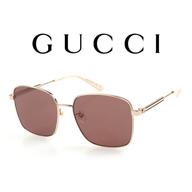 구찌 브라운메탈 오버선글라스(새상품정품 풀구성)