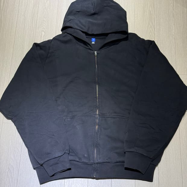 이지갭 후드집업 블랙 XL 새상품