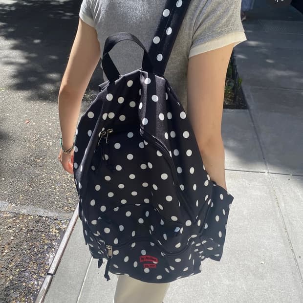 by Atelier 바이아틀리에 BACKPACK_DOT BLACK