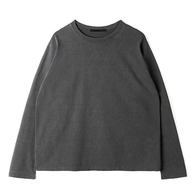 HTAE 90s Basement Long Sleeve Aged Black