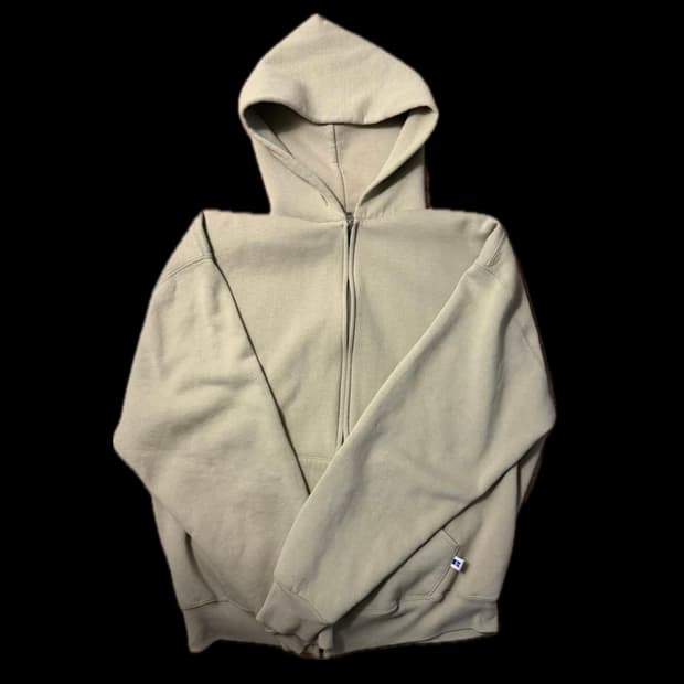 90s Russell Athletic zip up hoodie