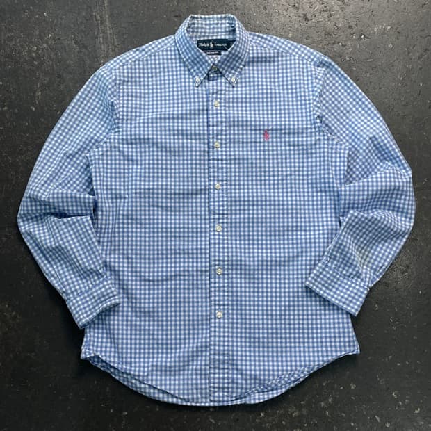 95-100 폴로 체크셔츠 