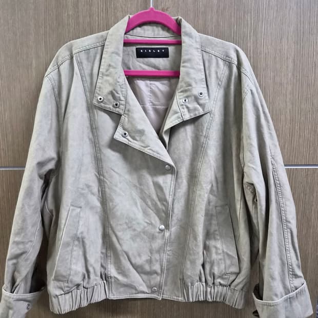 시슬리 SISLEY 연카키 자켓
